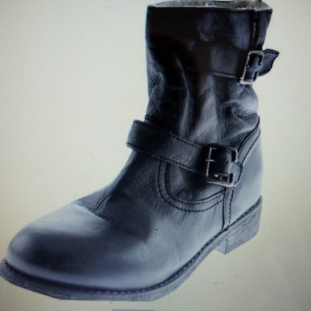 ZIGI SOHO Women's Imrie BLACK Leathe BOOTS 8 M NEW